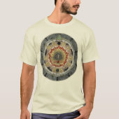 Cosmic Roos Alchemical Mandala T-shirt (Voorkant)