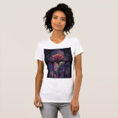 "Cosmic Roos Glas in lood T-shirt (Voorkant volledig)