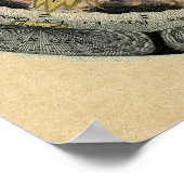 Cosmic Roos Mandala Sybol Poster (Hoek)