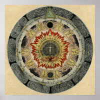 Cosmic Roos Mandala Sybol