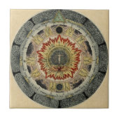 Cosmic Roos Mandala Tegeltje (Voorkant)