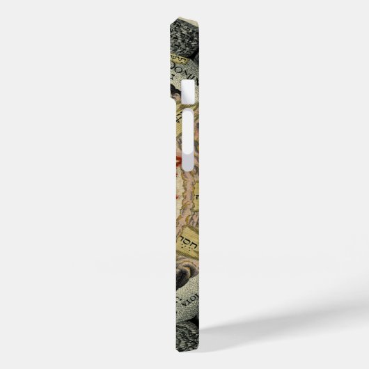 Cosmic Roos Tetragrammaton Mandala Case-Mate iPhone Case (Achterkant / Links)