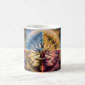 Cosmic Sacred Geometry God Mandala Mug | Multi Arm Koffiemok (Center)