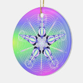 Cosmic Seed RePHIning Keramisch Ornament (Links)