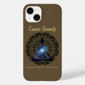 Cosmic Serenity Meditation – Galaxy Mandala Case-Mate iPhone Case (Achterkant)