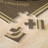 Cosmic Serenity Meditation – Galaxy Mandala Legpuzzel (Zijkant)