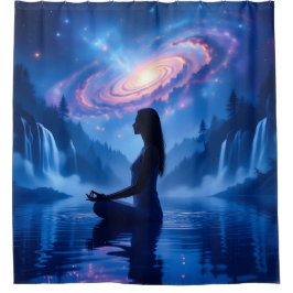 Cosmic Serenity Shower Curtain Douchegordijn