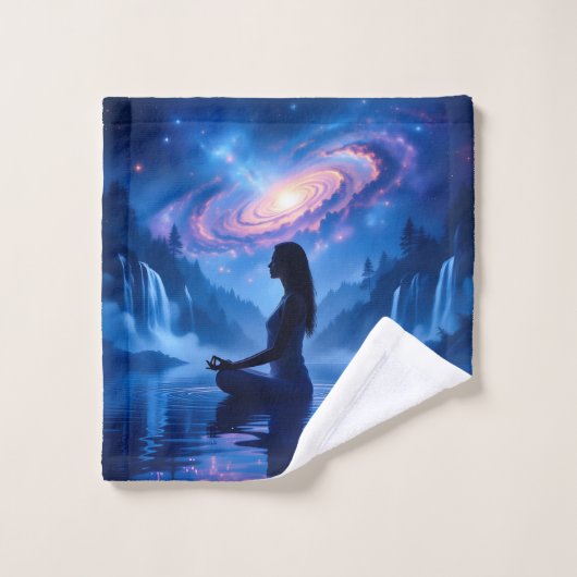 Cosmic Serenity Shower Curtain Washandje (Wasdoekje)