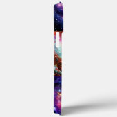 Cosmic shiny Gold roze sky outerspace spot collage Case-Mate iPhone Case (Achterkant / Rechts)
