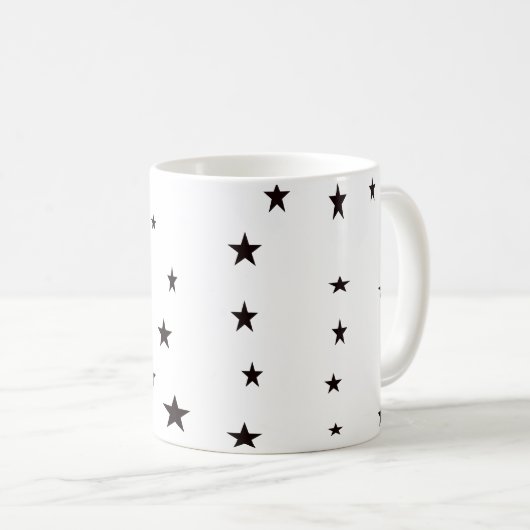 "Cosmic Sips" Sterrenhemdbeker Koffiemok (Voorkant rechts)