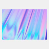 Cosmic Sky Roze Blauw Paarse Gradient Inpakpapier Vel (Voorkant 3)