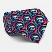 Cosmic Sloth Galaxy Art Stropdas (Opgerold)