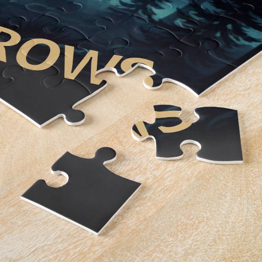 Cosmic Solitude Galaxy Forest • Moon Phases Legpuzzel (Zijkant)