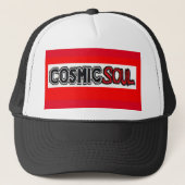 Cosmic Soul - Logo Longwise Trucker Pet (Voorkant)