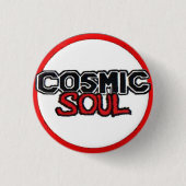 Cosmic Soul - Round Circle Logo Ronde Button 3,2 Cm (Voorkant)