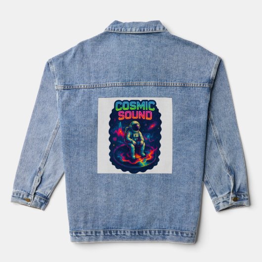 Cosmic Sound Denim Jacket (Achterkant)