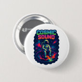 Cosmic Sound Ronde Button 5,7 Cm (Voorkant /achterkant)