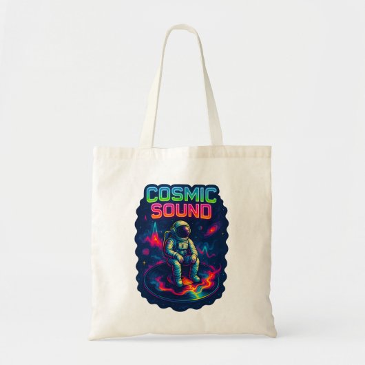 Cosmic Sound Tote Bag (Voorkant)