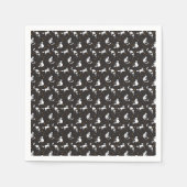 Cosmic space cats and stars pattern servet (Voorkant)