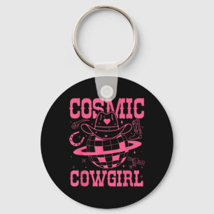 Cosmic Space Cowgirls T-shirt Bachelorette Party Sleutelhanger