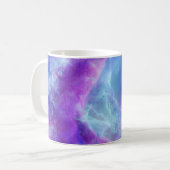 Cosmic Space Haze Abstracte rendering Koffiemok (Voorkant links)