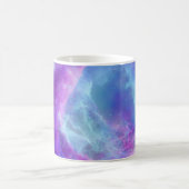 Cosmic Space Haze Abstracte rendering Koffiemok (Center)
