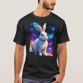 Cosmic Space Rabbit - Intergalactic Adventure T-shirt (Voorkant)