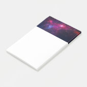 Cosmic Space Stars en Nebula Post-it® Notes (Schuin)