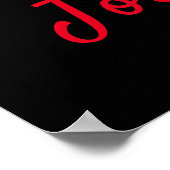 Cosmic Space Travel Photo Astronaut Hot Rod Fun Poster (Hoek)