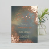 Cosmic Sparkle Hombre Wash Vrijgezellenfeest Folie Uitnodiging (Staand Voorkant)