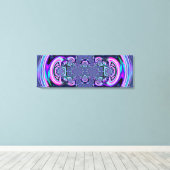 Cosmic Spectacular Canvas Print (Insitu (Houten vloer))