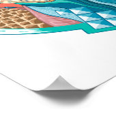 Cosmic Sphynx Cat Poster (Hoek)