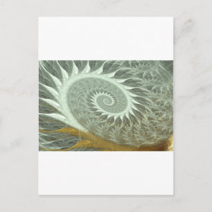 Cosmic Spiral - Sacred Geometry Golden Spiral Briefkaart