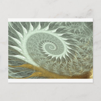 Cosmic Spiral - Sacred Geometry Golden Spiral Briefkaart