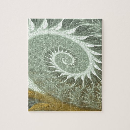 Cosmic Spiral - Sacred Geometry Golden Spiral Legpuzzel (Verticaal)