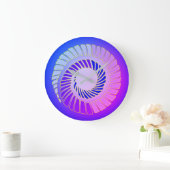 Cosmic Spiral Wall Clock Grote Klok (Huis)