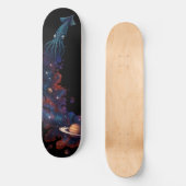 Cosmic Squid Space Odyssey Persoonlijk Skateboard (Voorkant)