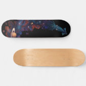 Cosmic Squid Space Odyssey Persoonlijk Skateboard (Horizontaal)