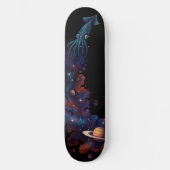 Cosmic Squid Space Odyssey Persoonlijk Skateboard (Voorkant)