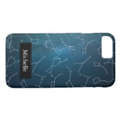 Cosmic Star Constellations - Aangepaste naam Case-Mate iPhone Case (Achterkant (Horizontaal))