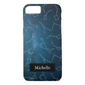Cosmic Star Constellations - Aangepaste naam Case-Mate iPhone Case (Achterkant)