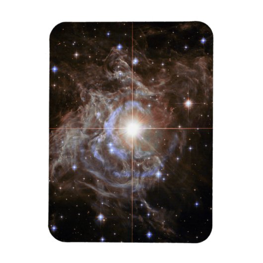 Cosmic Star Holiday Wreath Magneet (Verticaal)