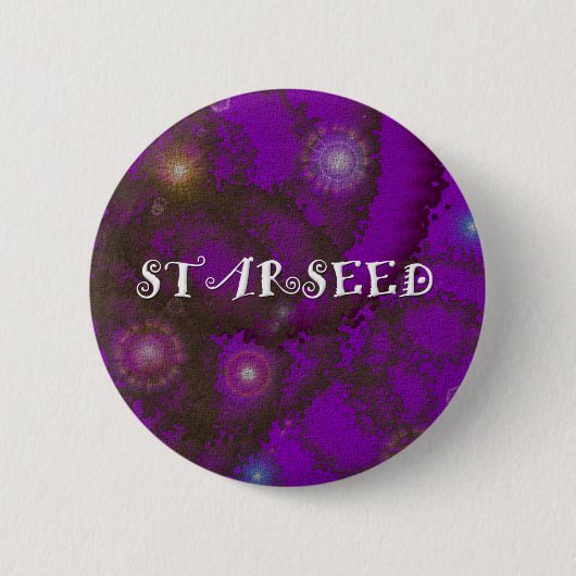 Cosmic Starseed Ronde Button 5,7 Cm (Voorkant)