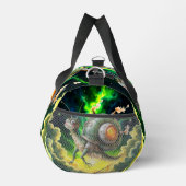 Cosmic Steampunk Slakkenvogel – Neon Droom Schepse Plunjezak (Rechts)