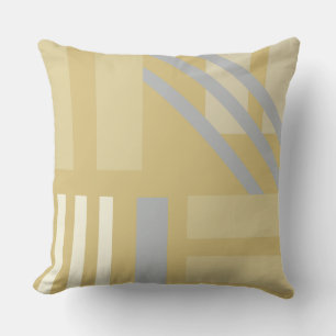 Cosmic Stripe Gold Kussen