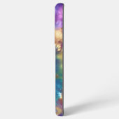 Cosmic Stropdas-Dye Swirl - Levendig Psychedelic G Samsung Galaxy Hoesje (Achterkant horizontaal)