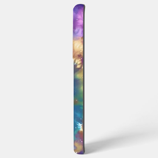 Cosmic Stropdas-Dye Swirl - Levendig Psychedelic G Samsung Galaxy Hoesje (Achterkant horizontaal)