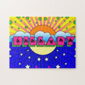 Cosmic Style Hillary Celebration Poster Legpuzzel (Horizontaal)
