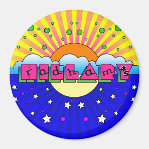 Cosmic Style Hillary Celebration Poster Magneet