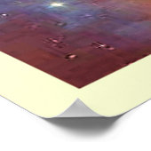 Cosmic Sun Mandala Art Poster (Hoek)